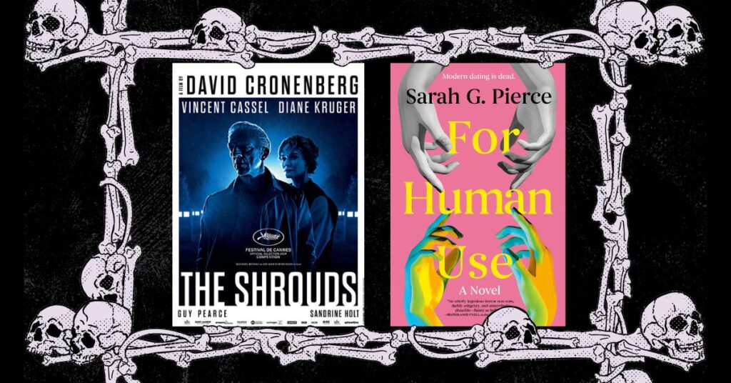 Cover for The Shrouds (2024) and For Human Use (2026)