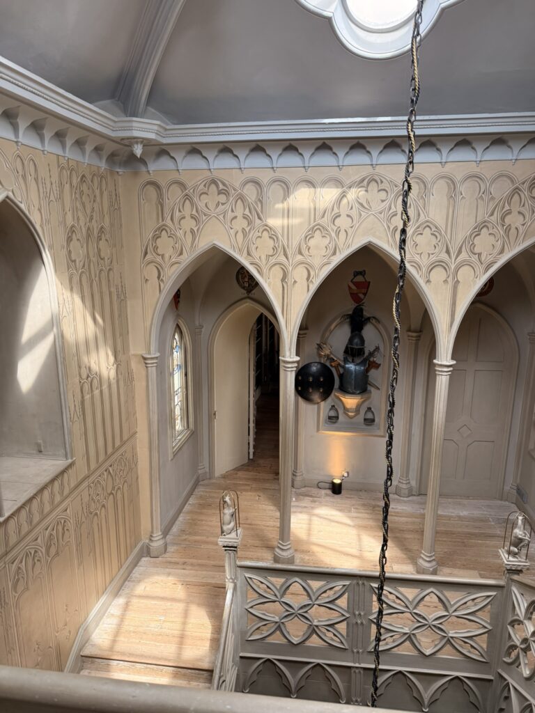 Famous armor at Strawberry Hill house