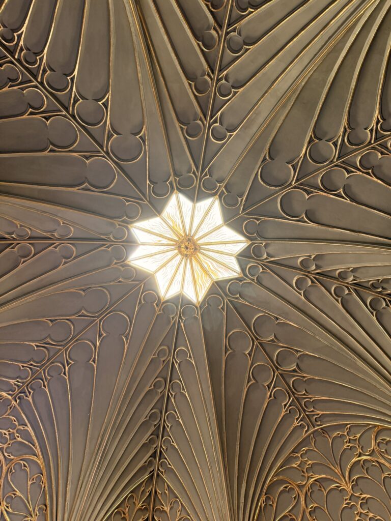 Strtawberry Hill house ceiling

